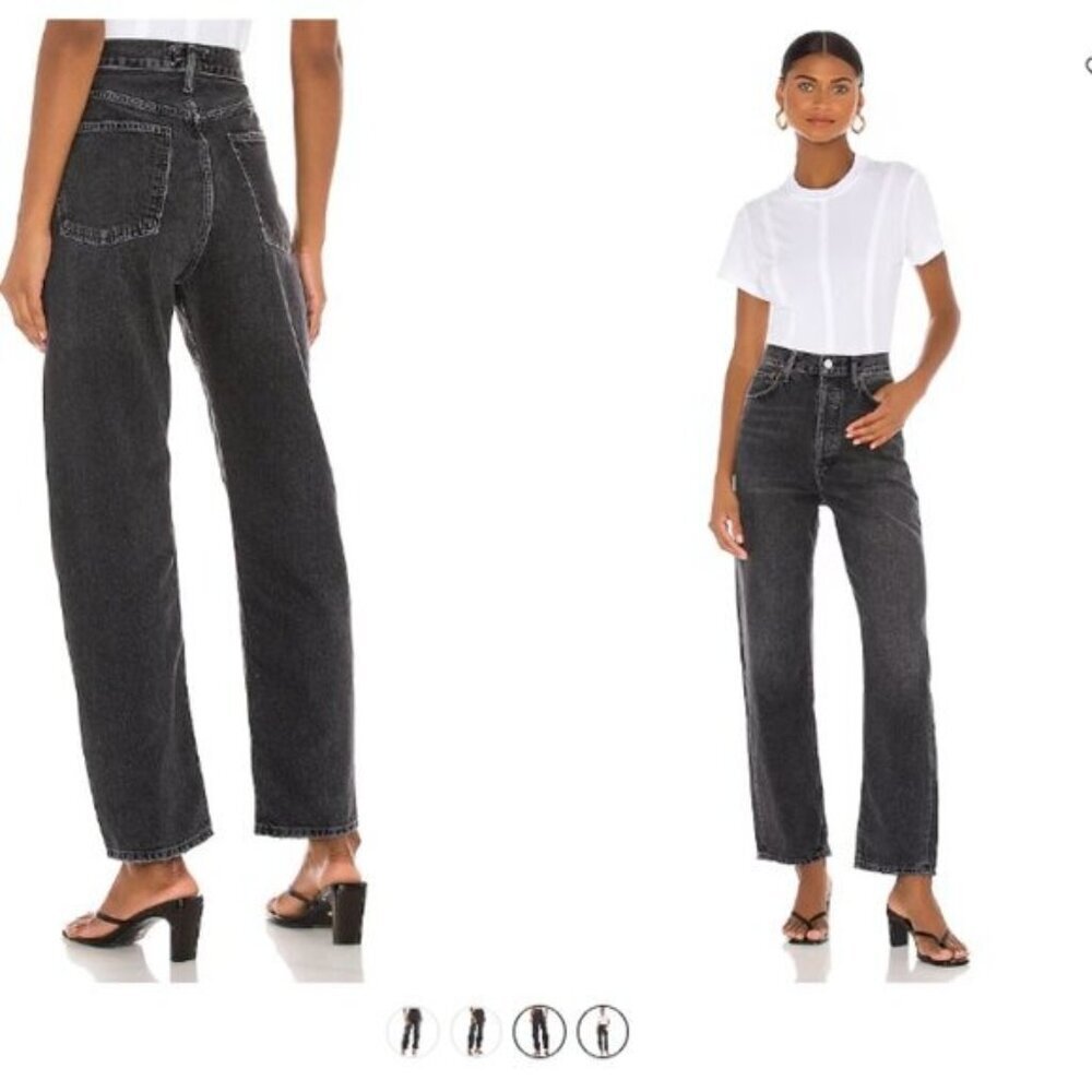 AGOLDE 90's Mid Rise Loose Jeans Photogram Size 23